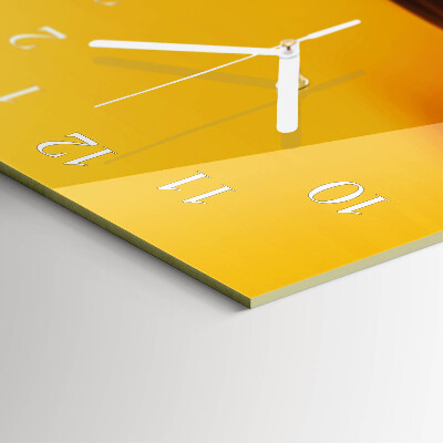 Modern vertical wall clock Abstraction