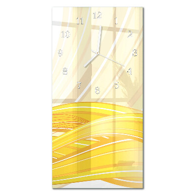 Vertical rectangular wall clock Pattern