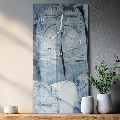 Vertical rectangular wall clock Pants