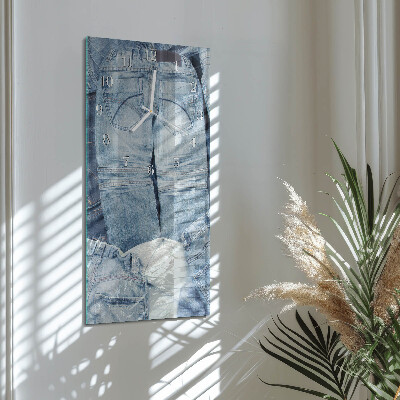 Vertical rectangular wall clock Pants