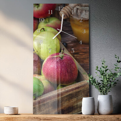 Modern vertical wall clock Apple