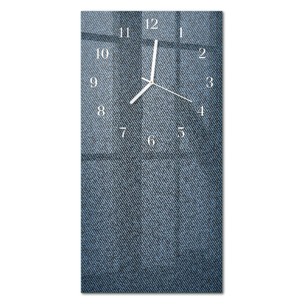 Vertical wall clock Plastic