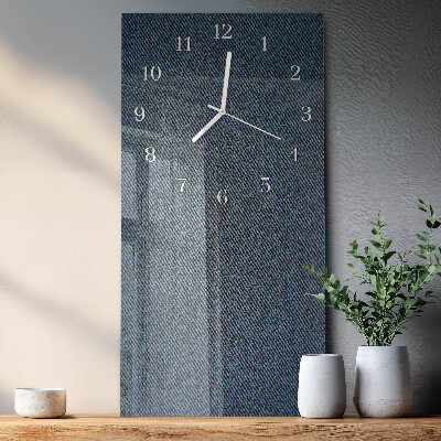 Vertical wall clock Plastic