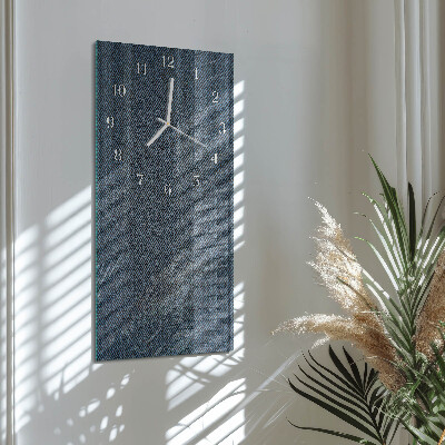 Vertical wall clock Plastic