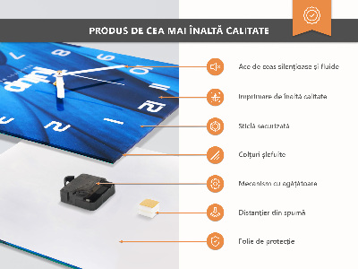 Vertical wall clock Pattern