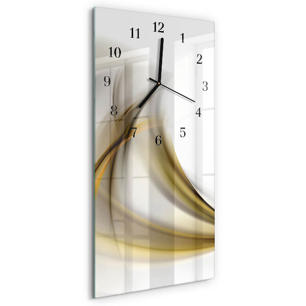 Glass clock vertical Pattern