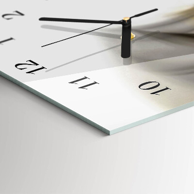 Glass clock vertical Pattern