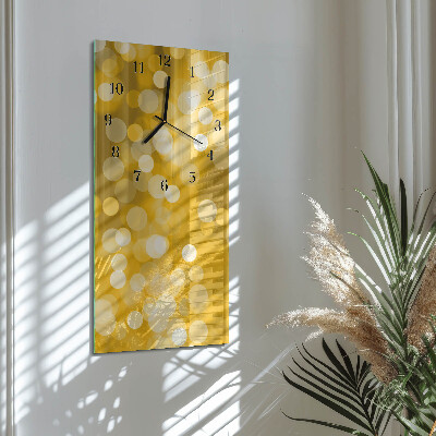 Glass clock vertical Districts