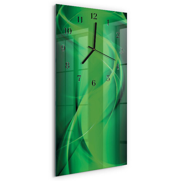 Modern vertical wall clock Abstraction