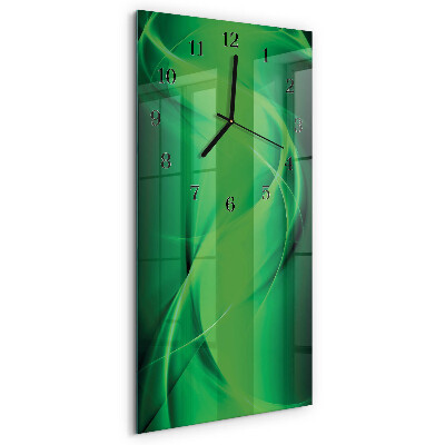 Modern vertical wall clock Abstraction