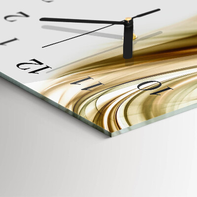 Modern vertical wall clock Abstraction