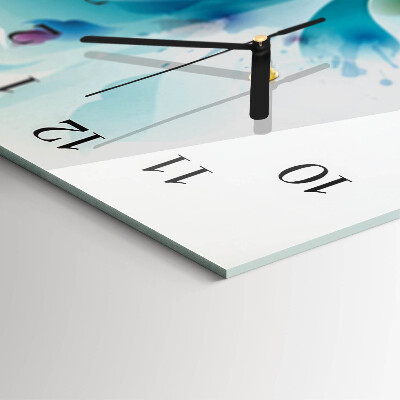 Modern vertical wall clock Abstraction