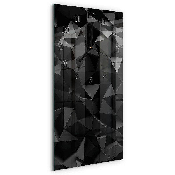 Vertical rectangular wall clock Pattern