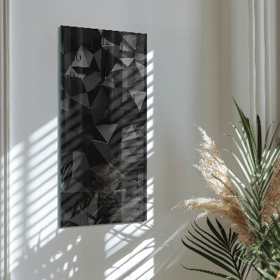 Vertical rectangular wall clock Pattern