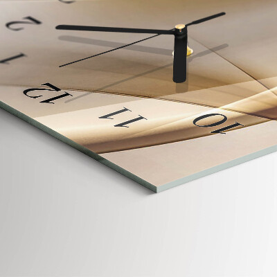 Modern vertical wall clock Abstraction