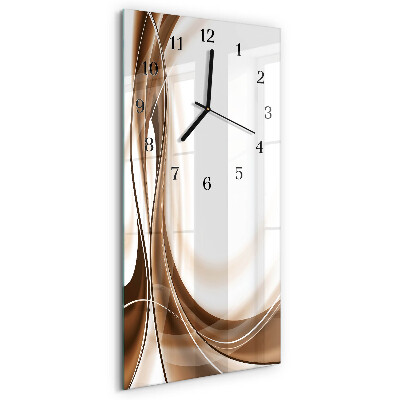 Vertical rectangular wall clock Pattern