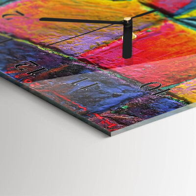 Vertical wall clock Piece