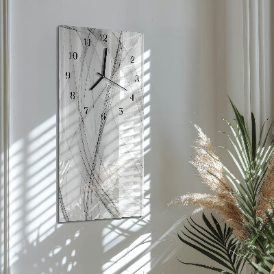 Vertical wall clock Curtain