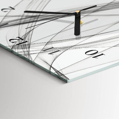 Vertical wall clock Curtain