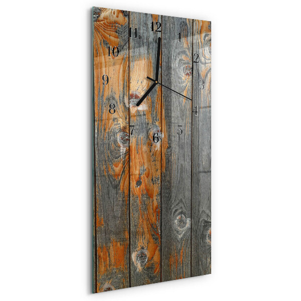 Glass clock vertical Board