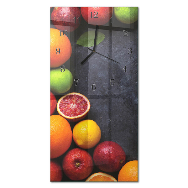Vertical wall clock Contrast