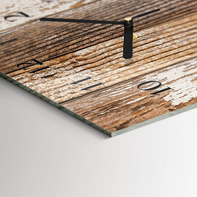 Vertical wall clock Wood
