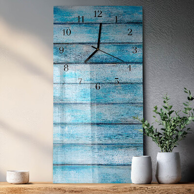 Vertical wall clock Wood