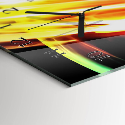 Modern vertical wall clock Abstraction