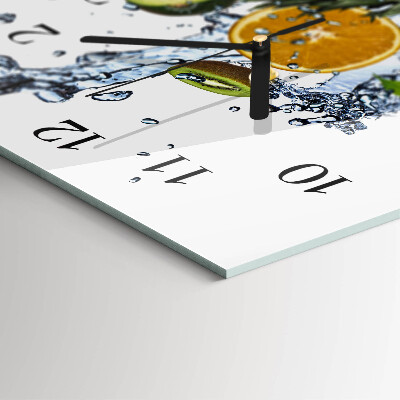 Vertical wall clock Fruit