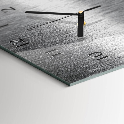 Vertical wall clock Steel
