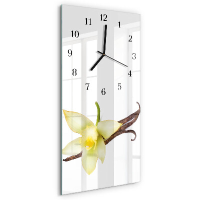 Vertical rectangular wall clock Lily