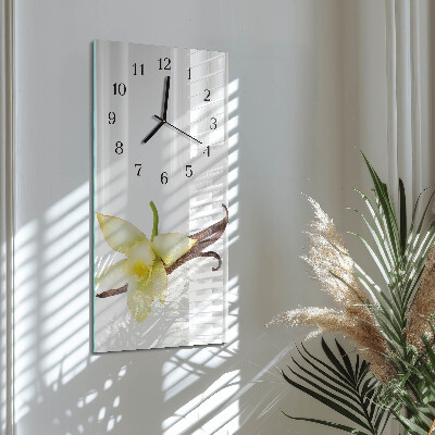 Vertical rectangular wall clock Lily