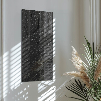 Vertical wall clock Drop