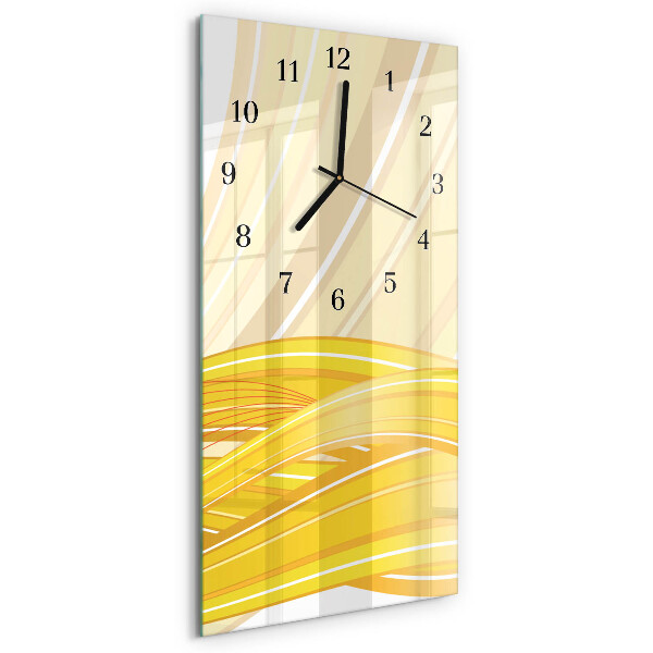 Modern vertical wall clock Pattern