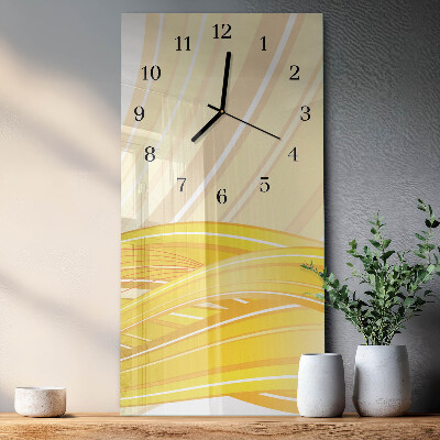 Modern vertical wall clock Pattern