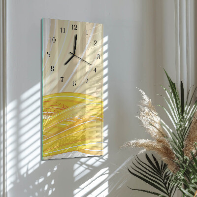 Modern vertical wall clock Pattern