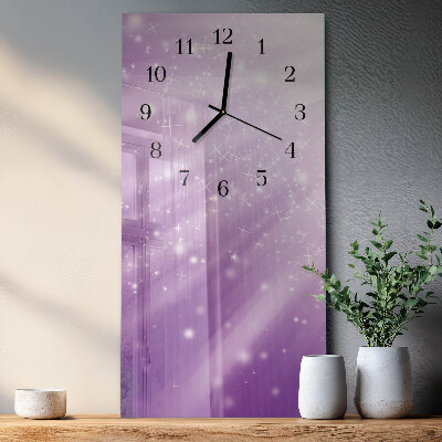 Modern vertical wall clock Appearance