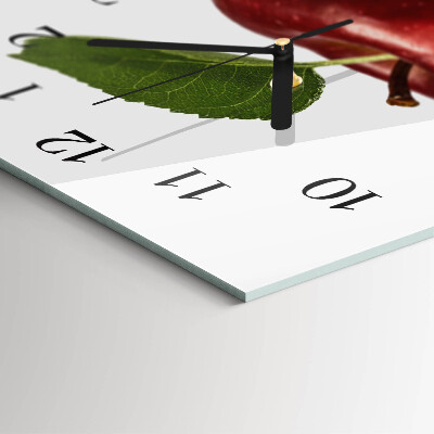 Modern vertical wall clock Fruit