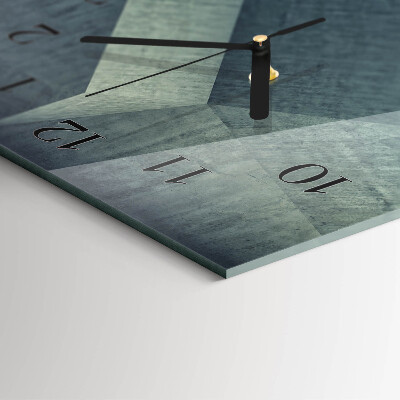 Vertical rectangular wall clock Plate
