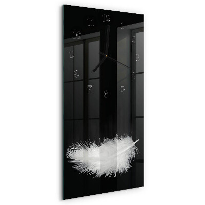 Vertical rectangular wall clock Pen