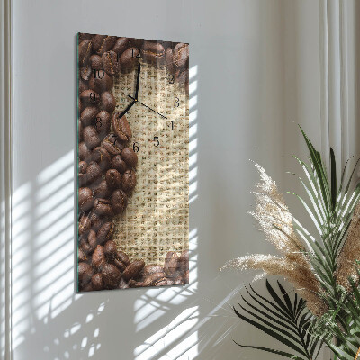 Glass clock vertical Pouf bag