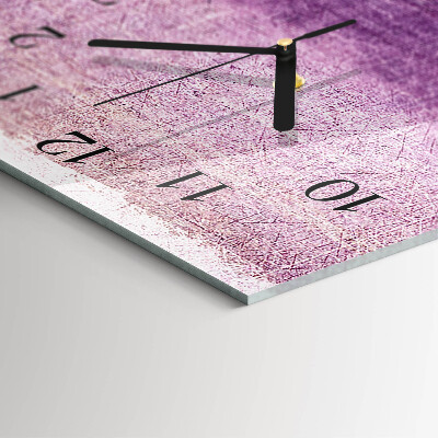 Vertical rectangular wall clock Canvas