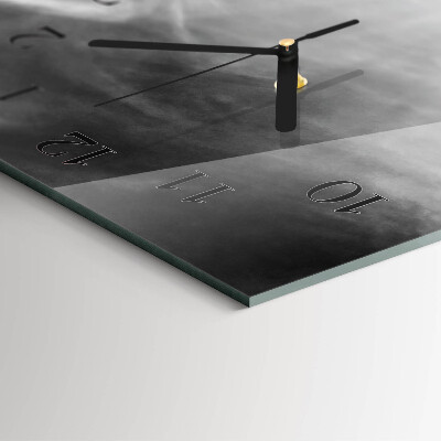 Glass clock vertical Bridge