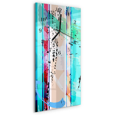 Modern vertical wall clock Pattern