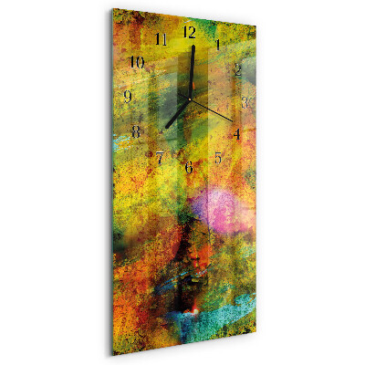 Vertical wall clock Chaos
