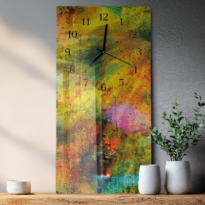 Vertical wall clock Chaos