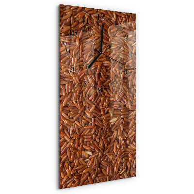 Vertical wall clock Rice