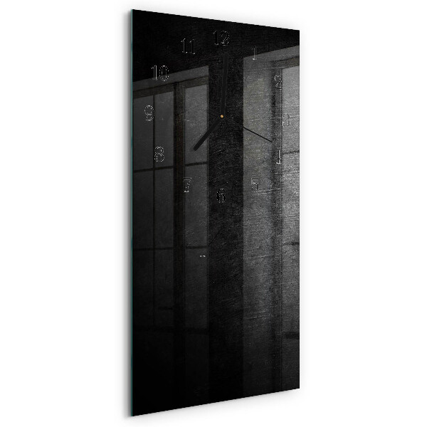 Vertical wall clock Plate
