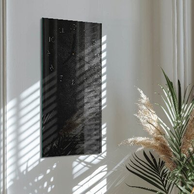 Vertical wall clock Plate