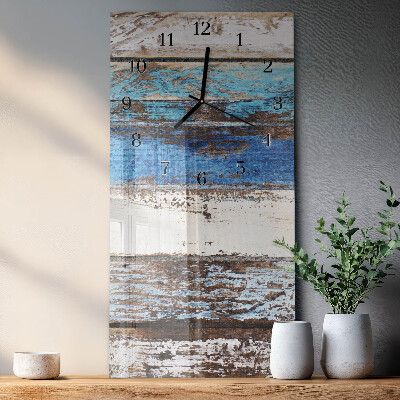 Modern vertical wall clock Floor